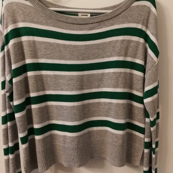 Garage striped sweater - Picture 1 of 3